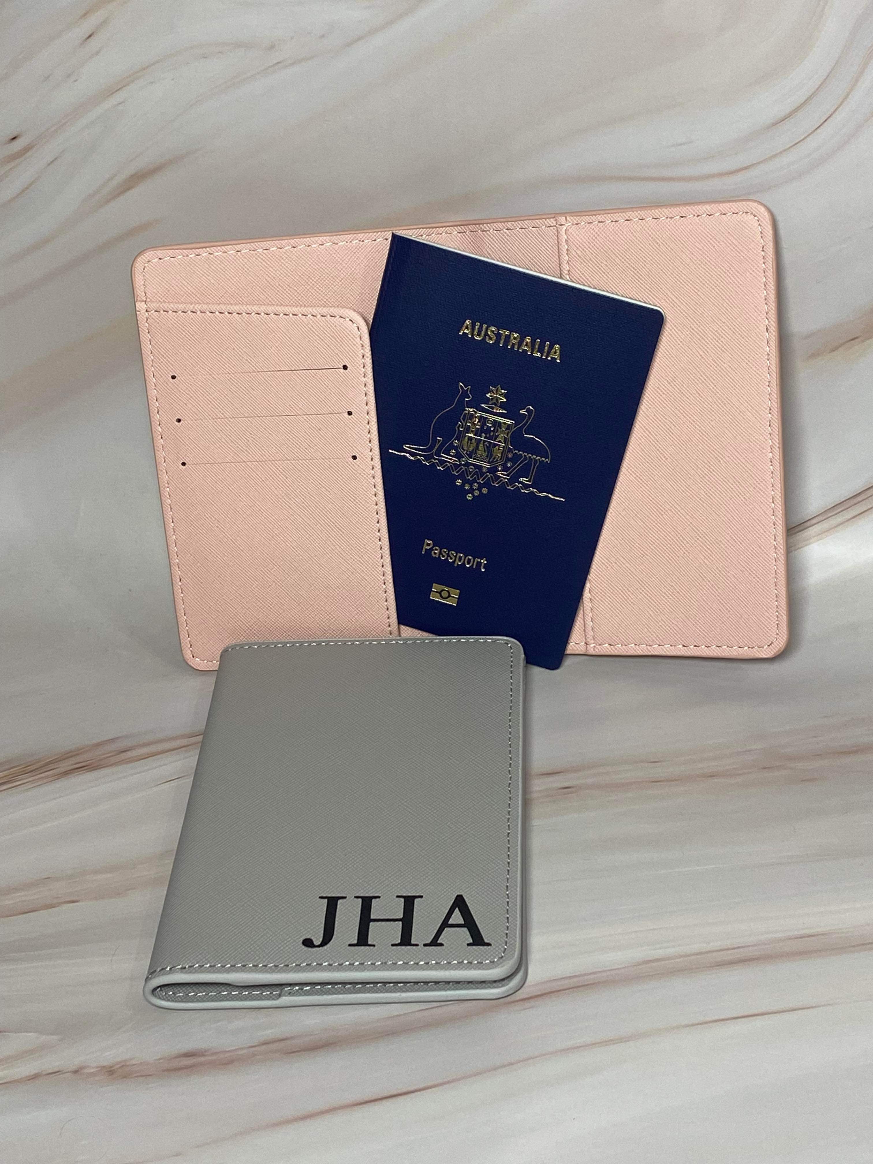 *Blank* Leatherette Passport Holder - Pre-order | Arriving Mid to Late November - Only The Sweet Stuff