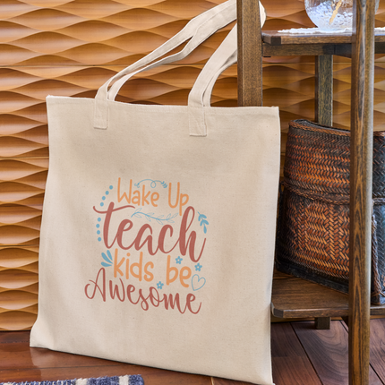 Wake up teach kids be awesome SVG | Digital Download | Cut File | SVG - Only The Sweet Stuff