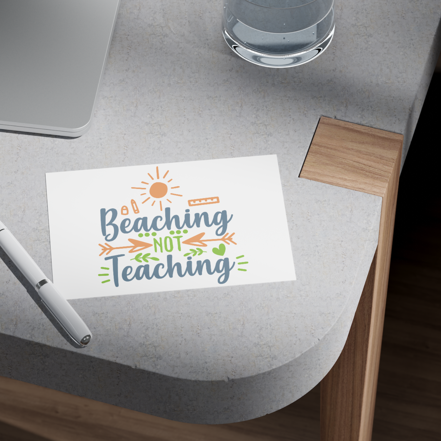 Beaching not teaching SVG | Digital Download | Cut File | SVG - Only The Sweet Stuff