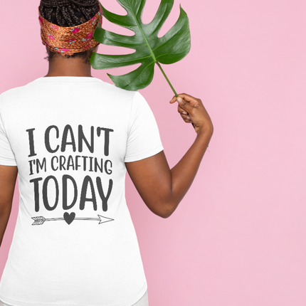 I can't I'm crafting today SVG | Digital Download | Cut File | SVG