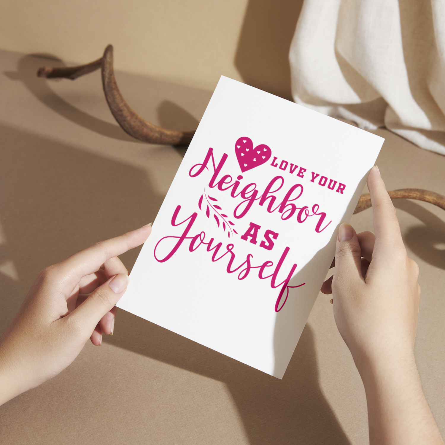 Love your neighbor as yourself SVG | Digital Download | Cut File | SVG Only The Sweet Stuff