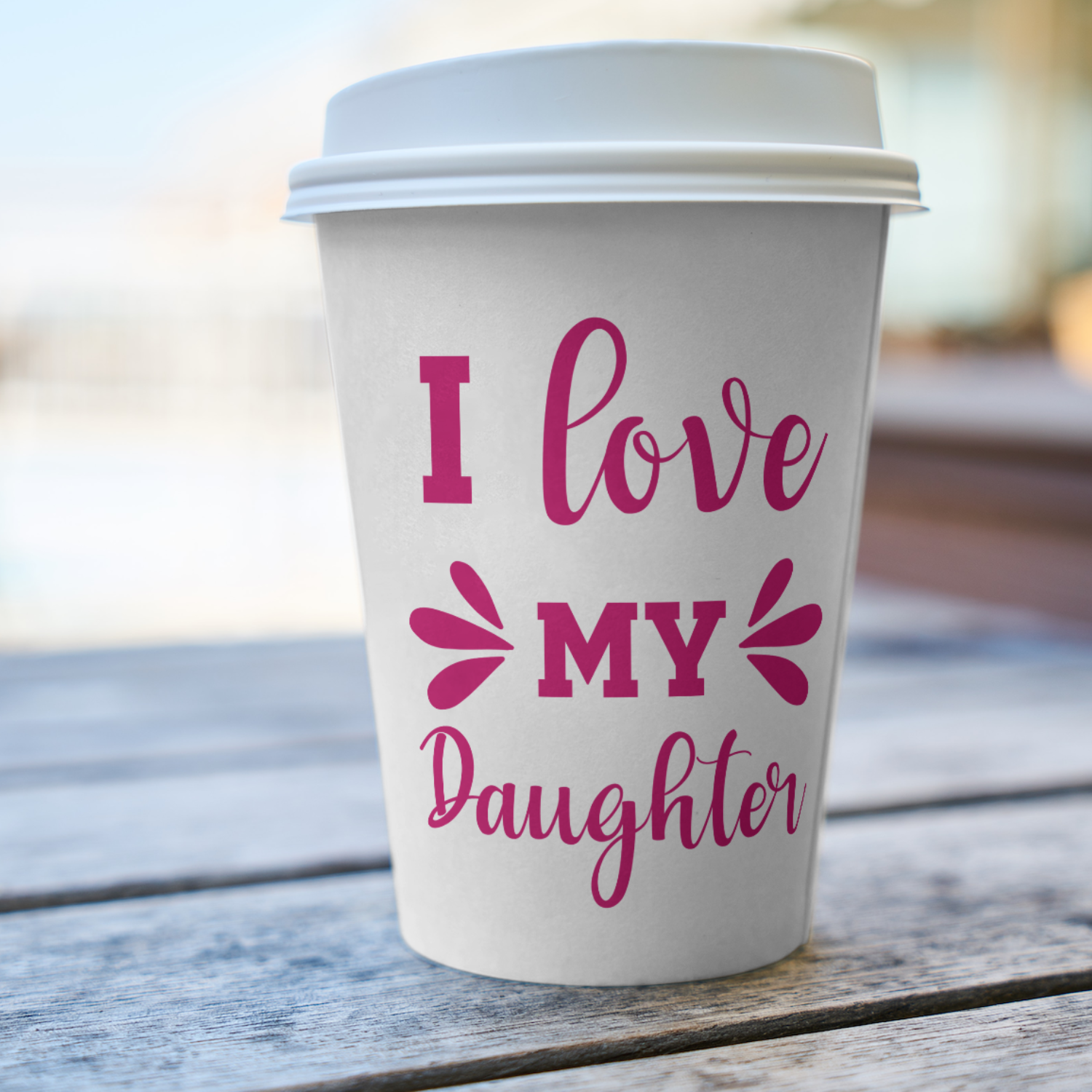 I love my Daughter SVG | Digital Download | Cut File | SVG Only The Sweet Stuff
