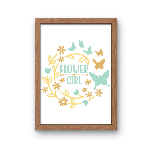 Flower girl SVG | Digital Download | Cut File | SVG Only The Sweet Stuff