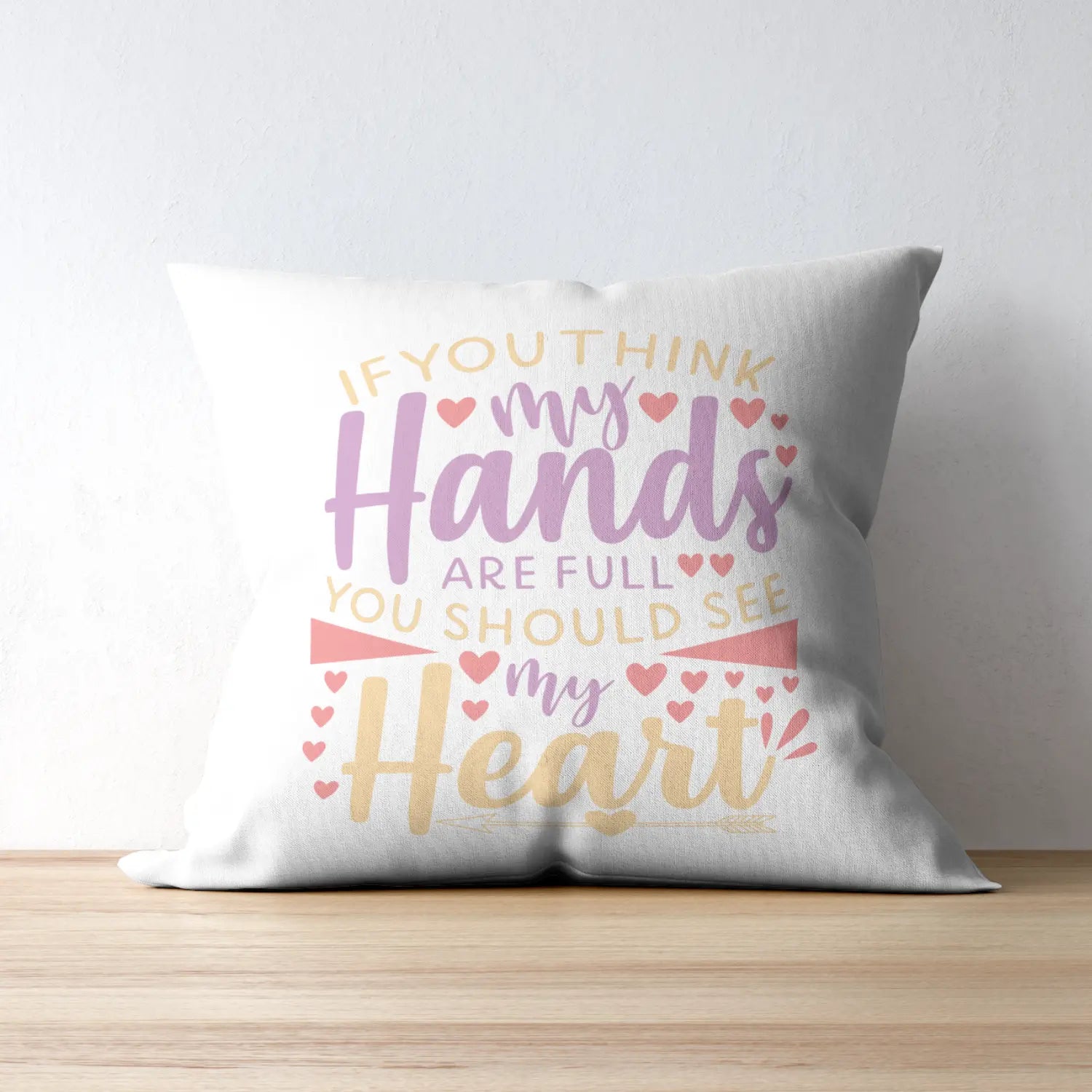 If you think my hands  are full you should see my heart SVG | Digital Download | Cut File | SVG Only The Sweet Stuff