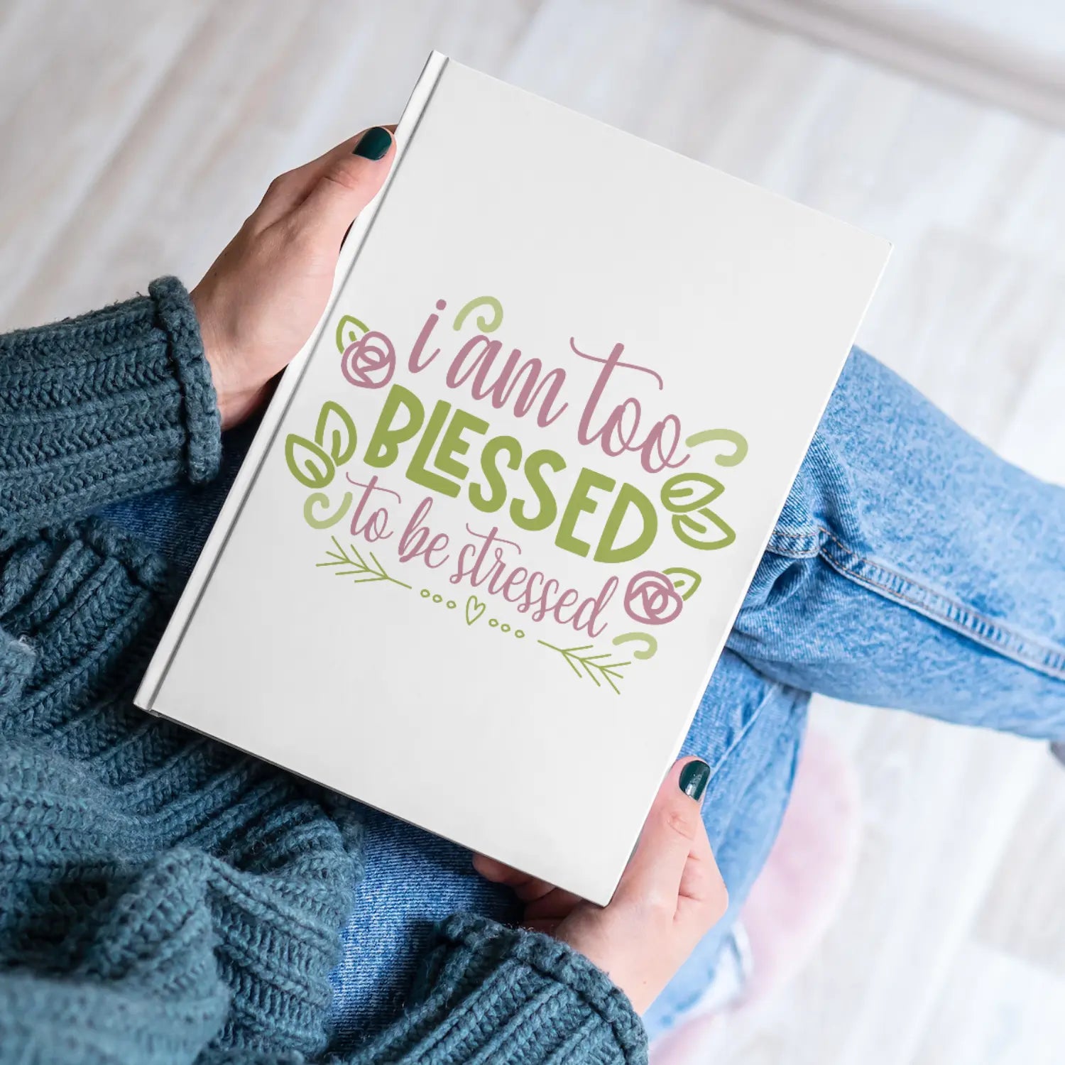 I am too blessed to be stressed SVG | Digital Download | Cut File | SVG Only The Sweet Stuff