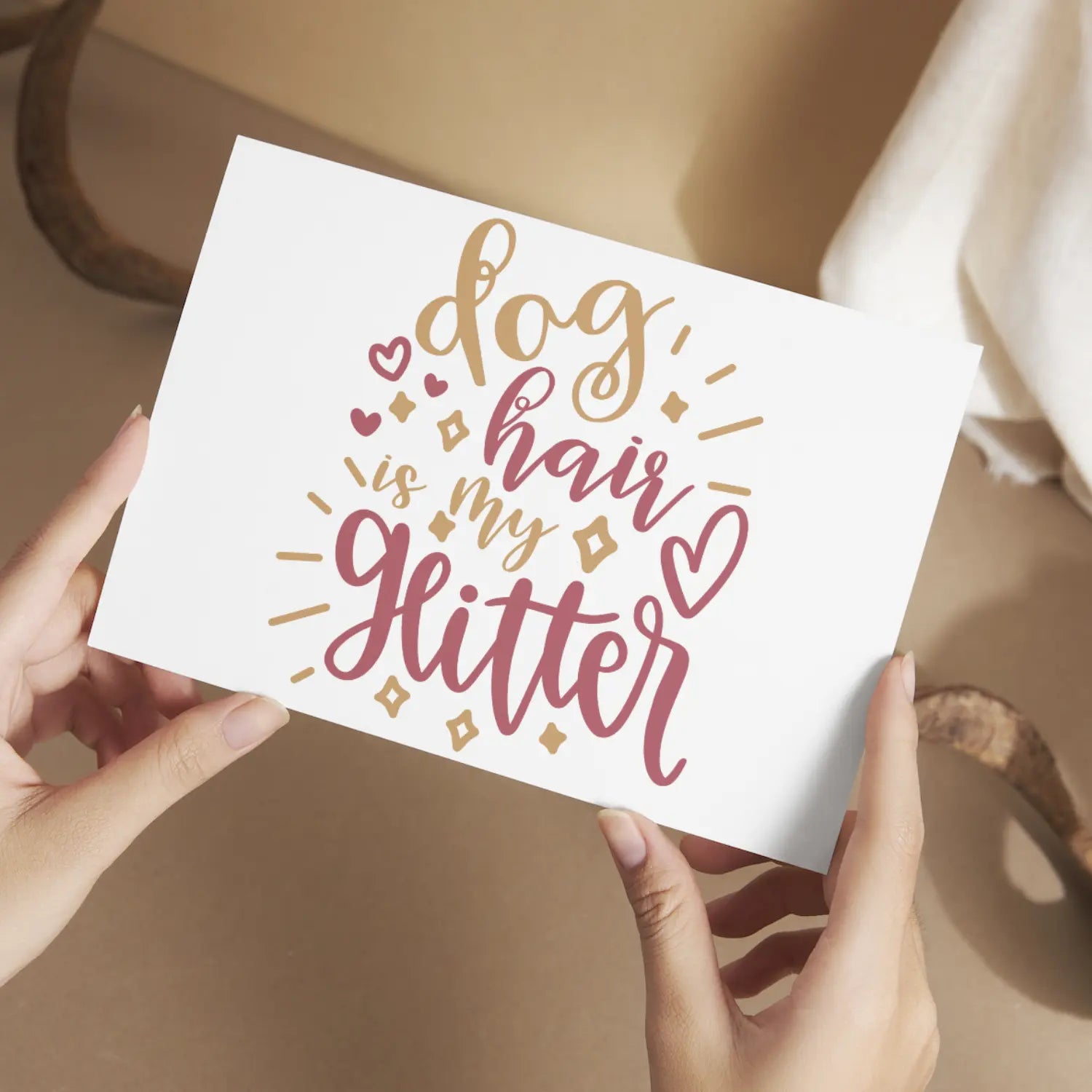 Dog hair is my glitter SVG | Digital Download | Cut File | SVG Only The Sweet Stuff