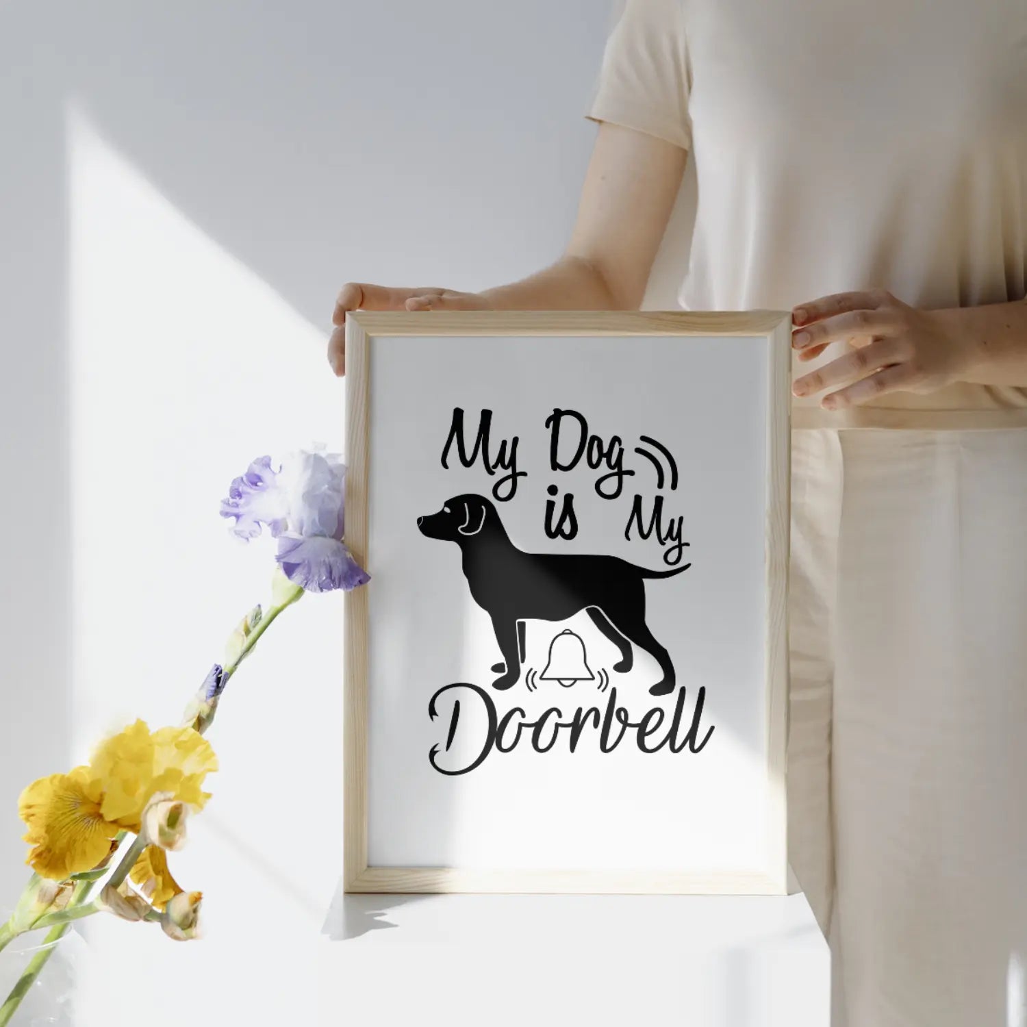 My Dog Is My Doorbell SVG | Digital Download | Cut File | SVG Only The Sweet Stuff