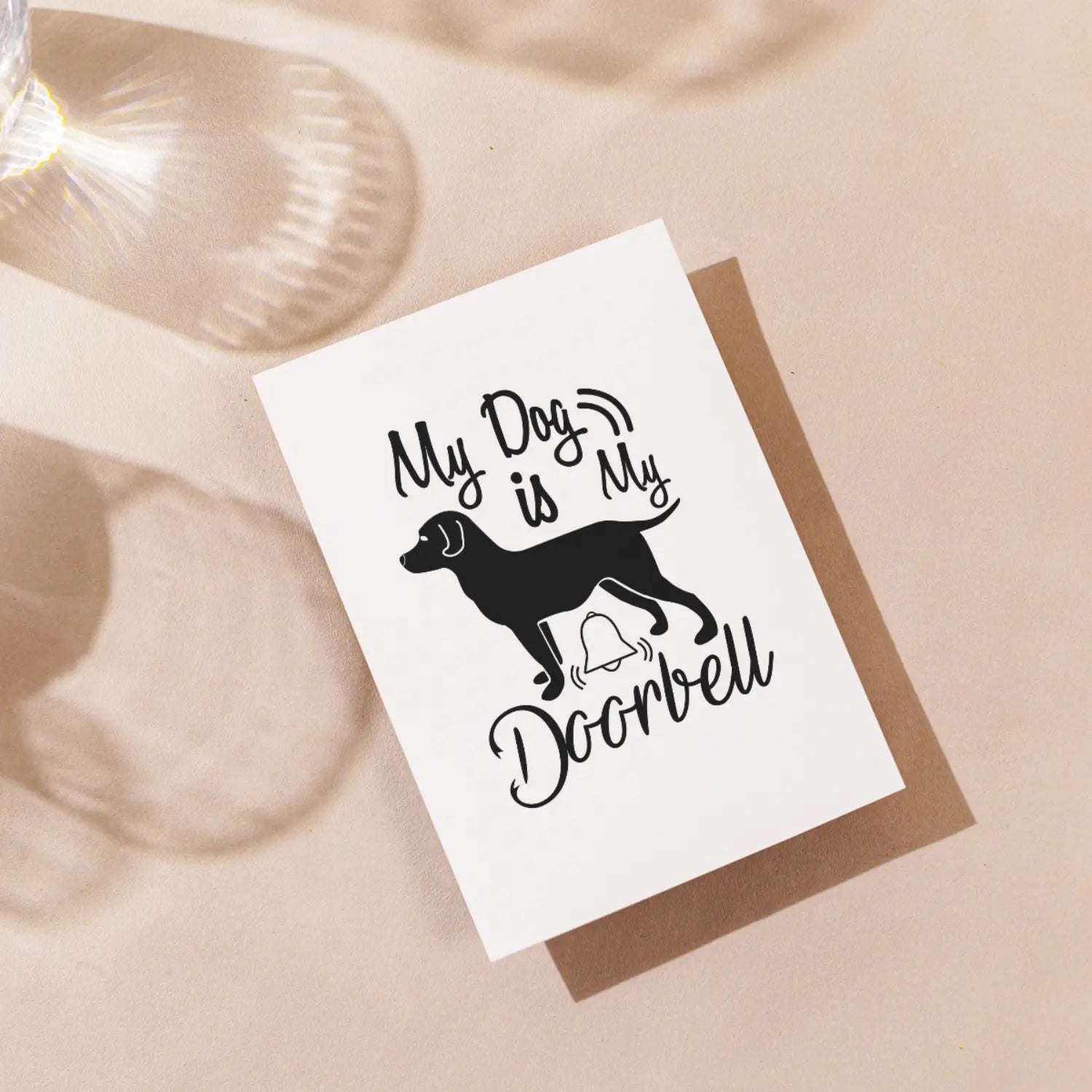 My Dog Is My Doorbell SVG | Digital Download | Cut File | SVG Only The Sweet Stuff