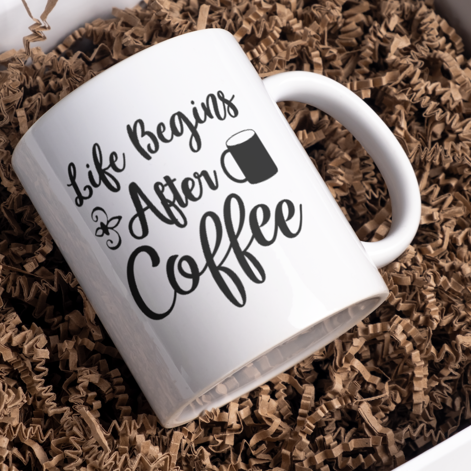 After Life Begins Coffee 1 SVG | Digital Download | Cut File | SVG