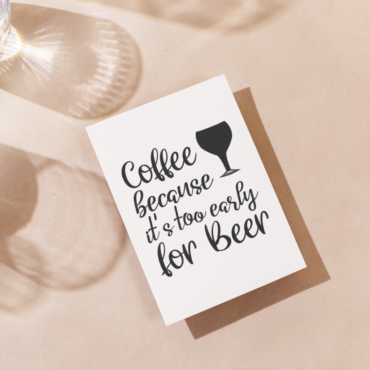 it's too early because Coffee for Beer SVG | Digital Download | Cut File | SVG