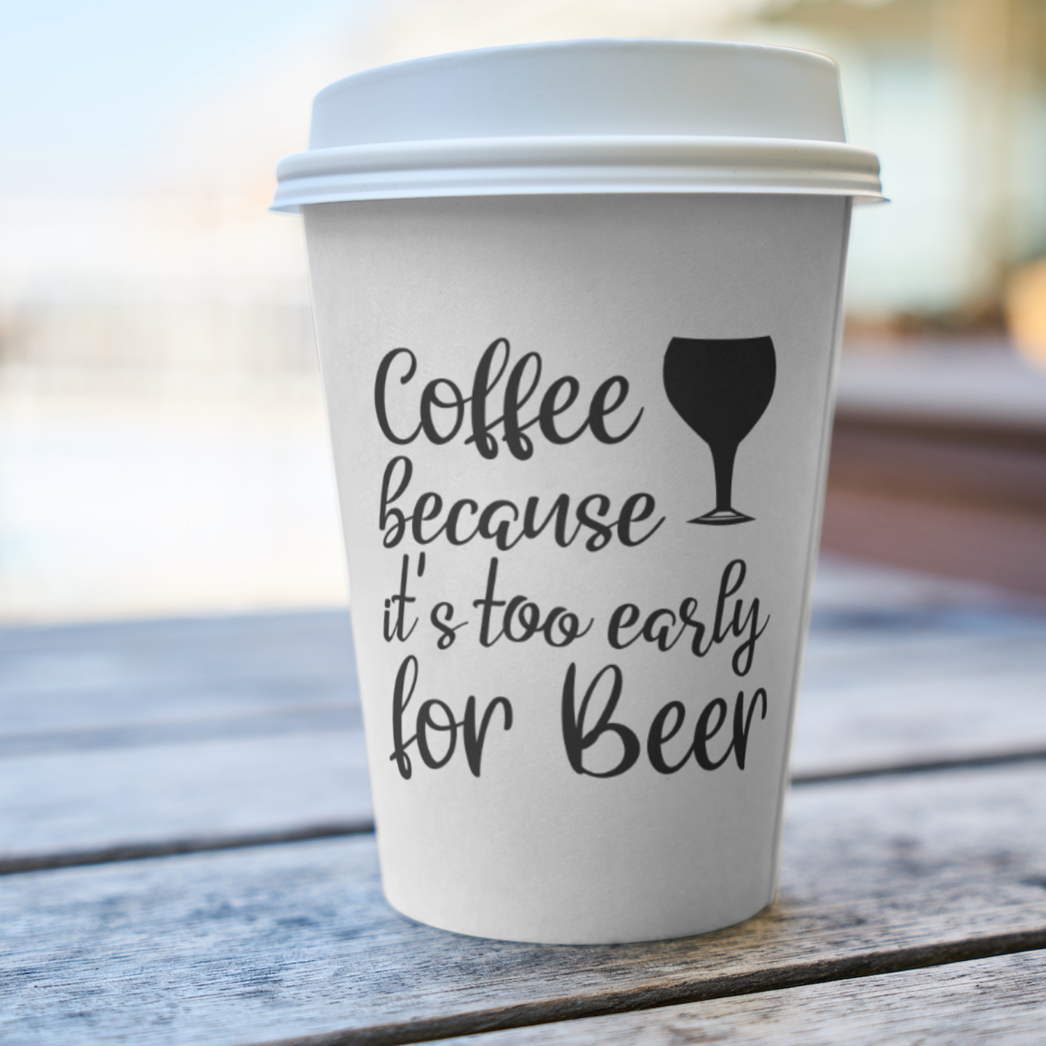 it's too early because Coffee for Beer SVG | Digital Download | Cut File | SVG