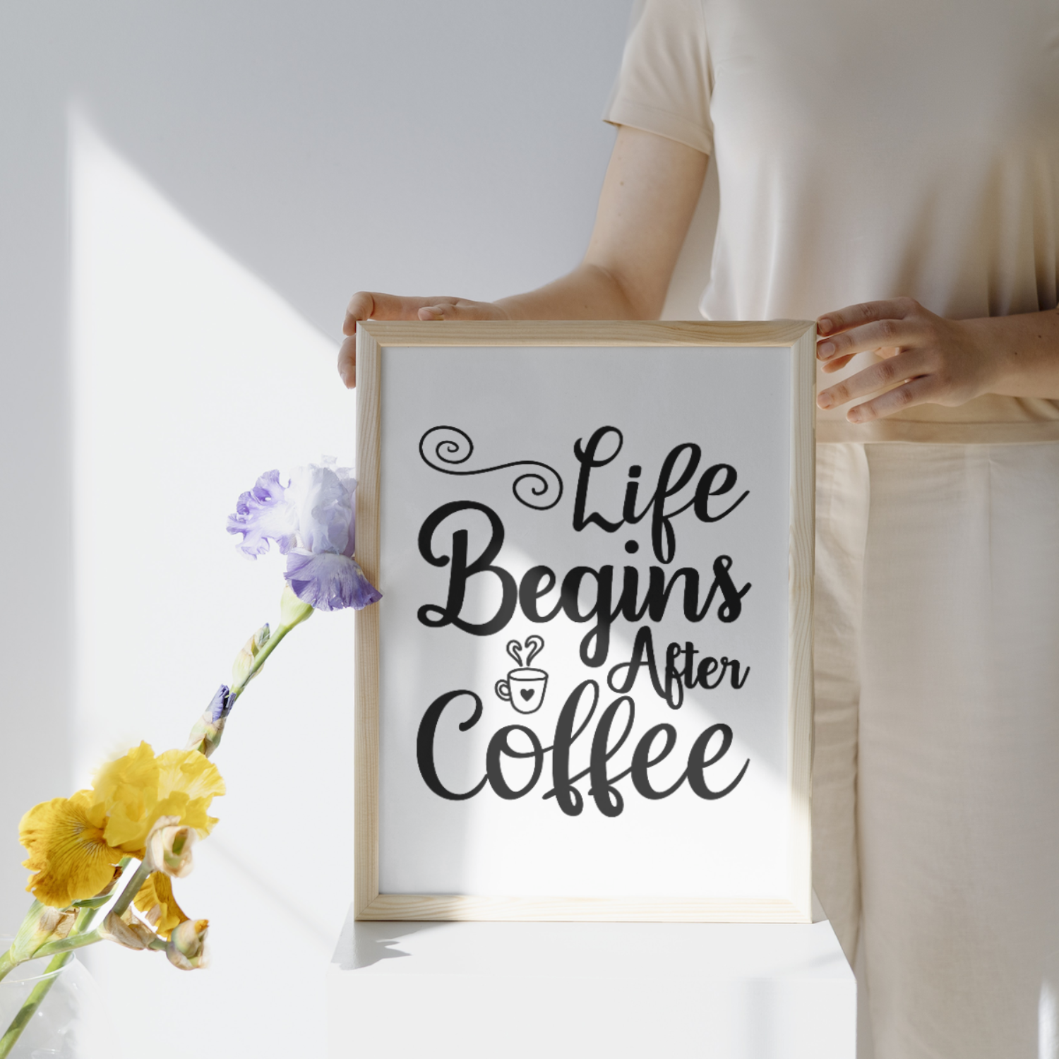 Life Begins After Coffee SVG | Digital Download | Cut File | SVG