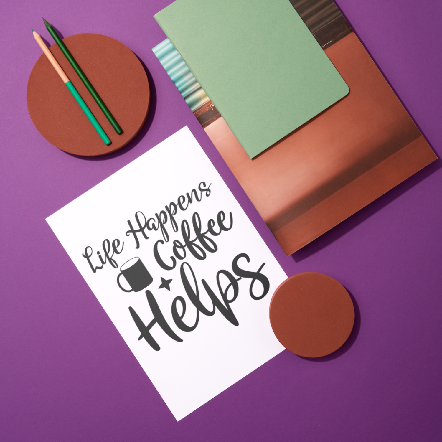 Life Happens Coffee Helps SVG | Digital Download | Cut File | SVG