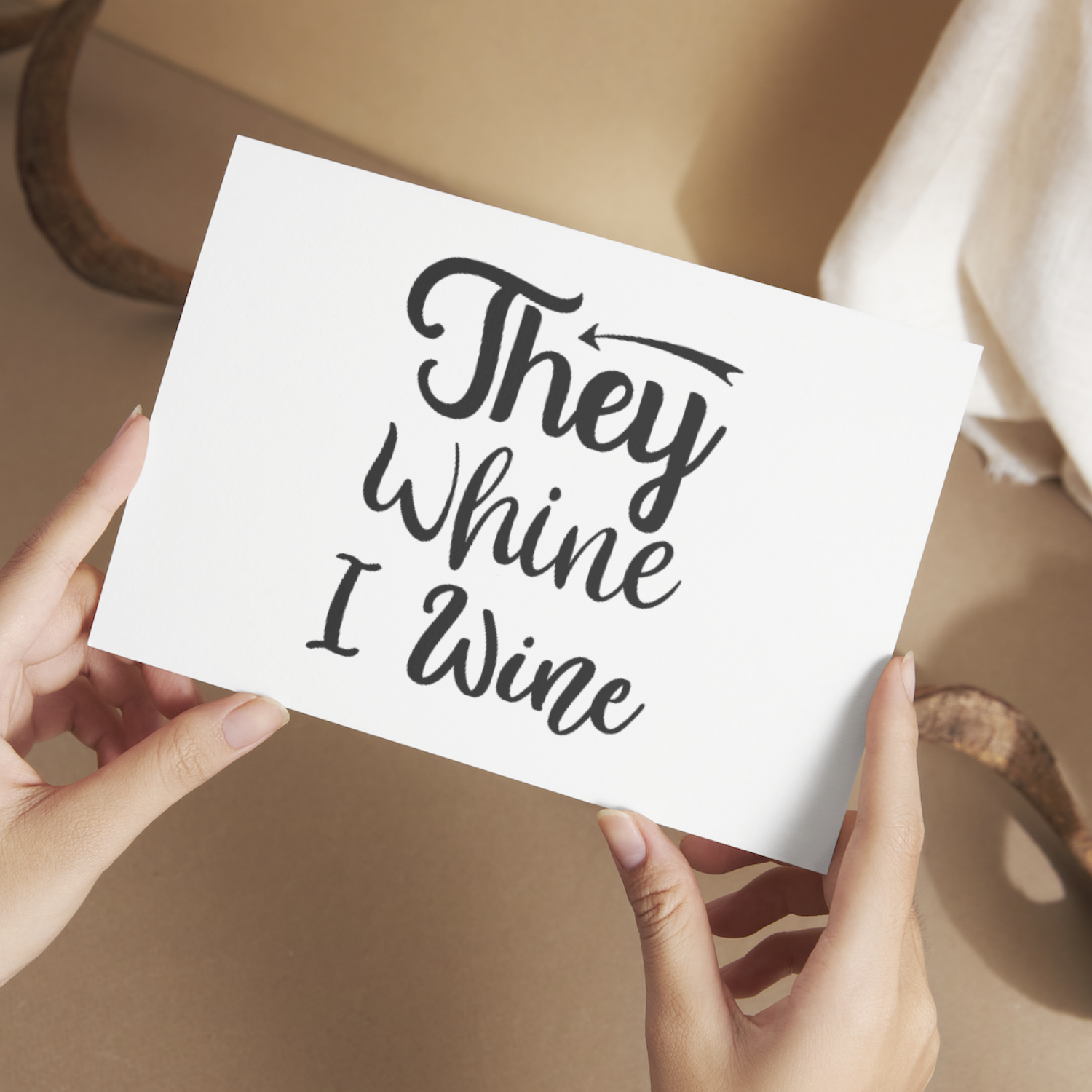 They Whine I Wine SVG | Digital Download | Cut File | SVG