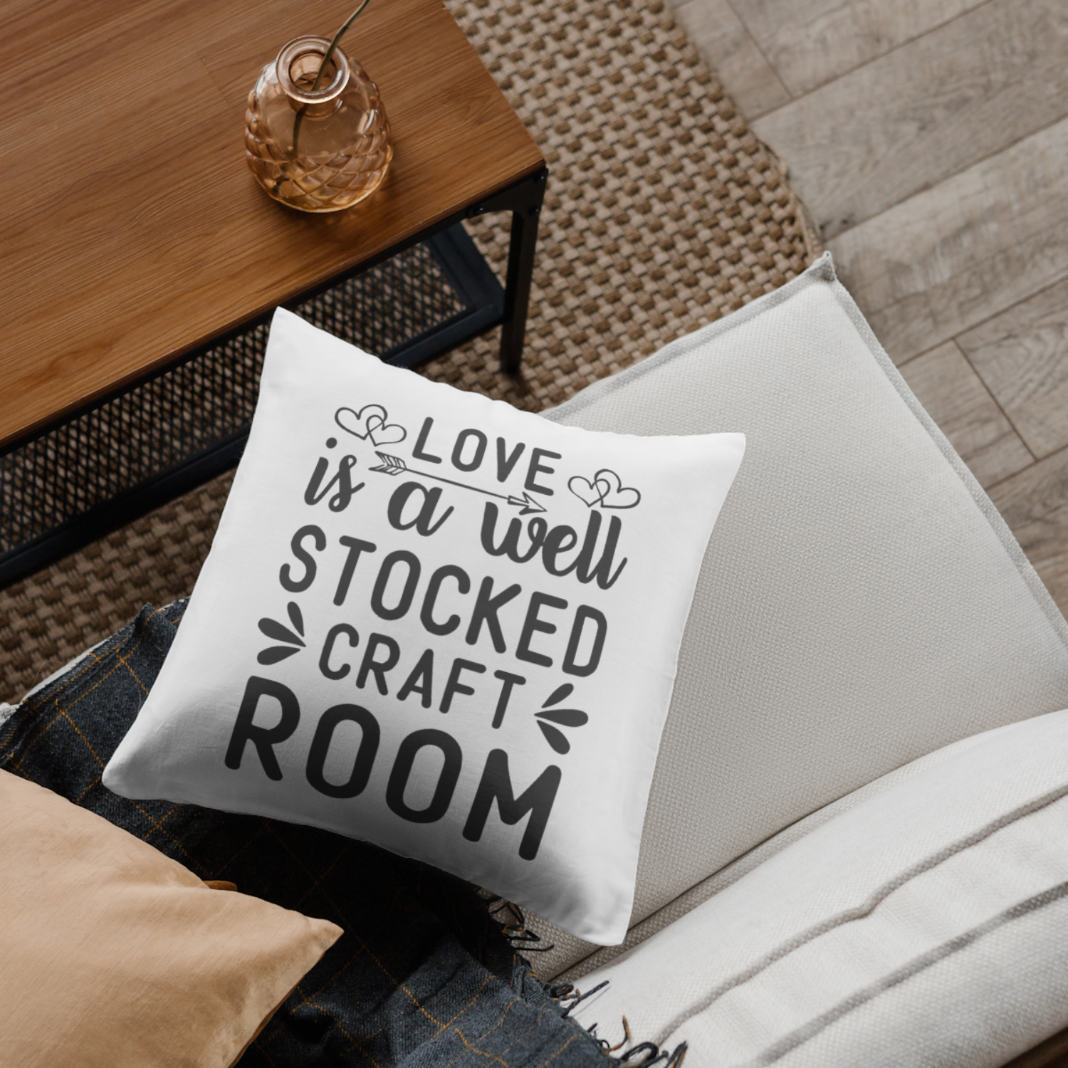 LOVE IS A WELL STOCKED CRAFT ROOM SVG | Digital Download | Cut File | SVG