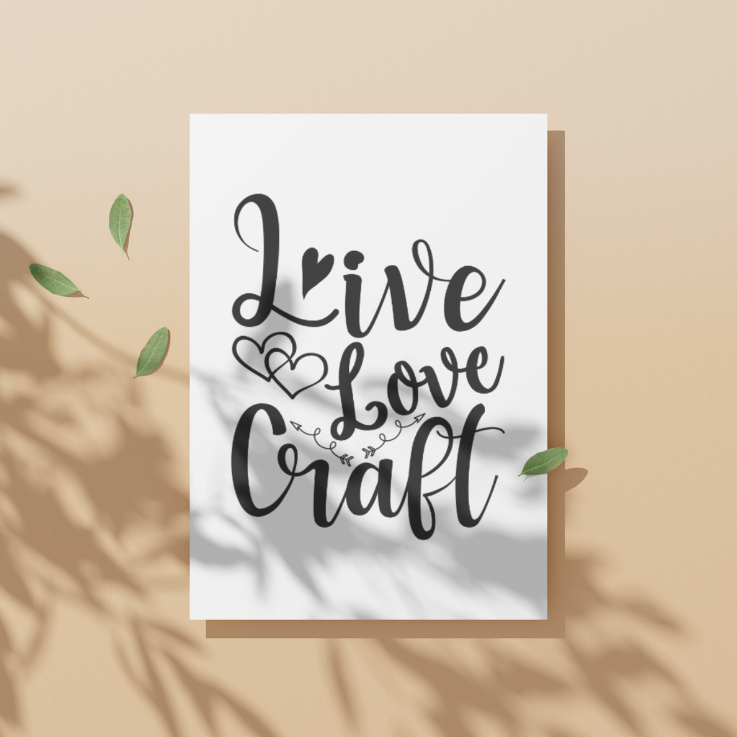 LIVE LOVE CRAFT 2 SVG | Digital Download | Cut File | SVG