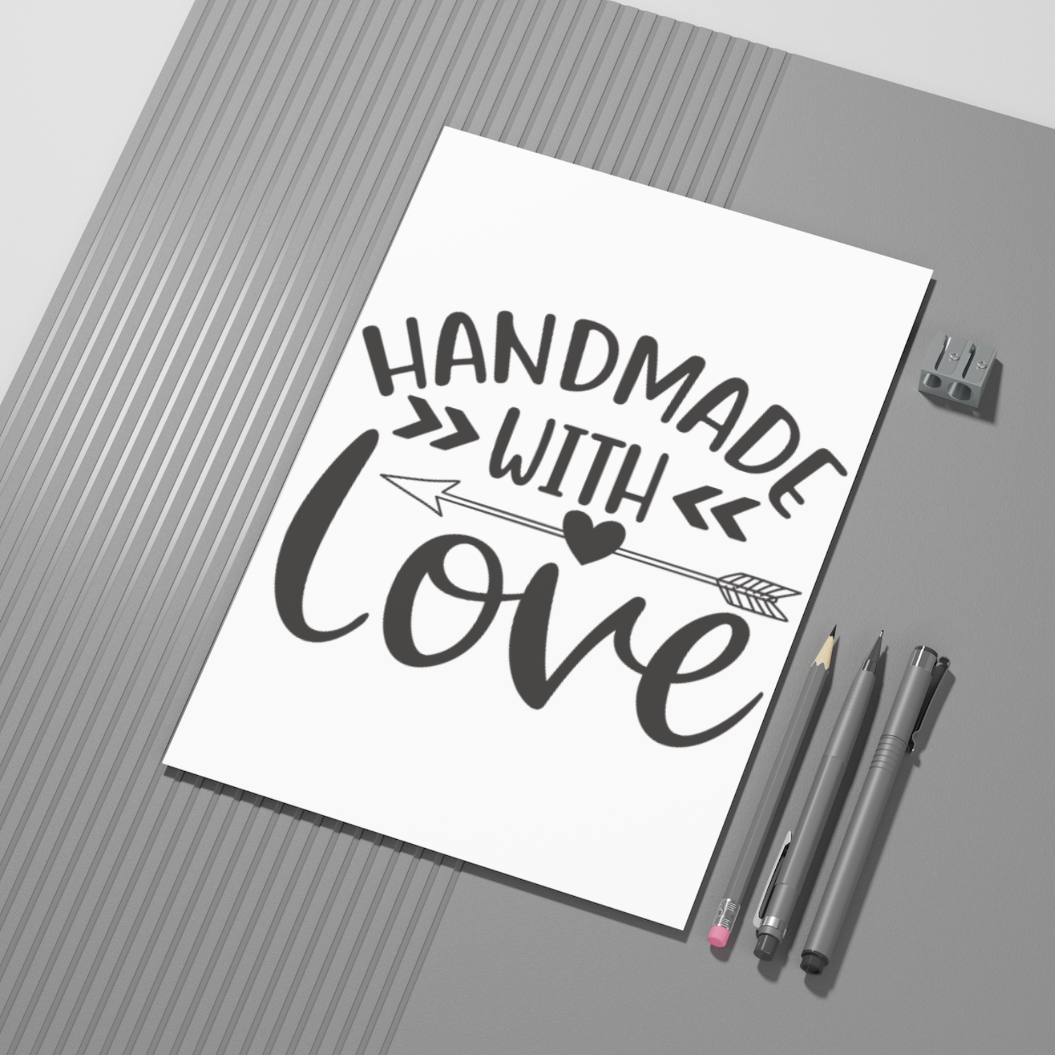 HANDMADE WITH LOVE SVG | Digital Download | Cut File | SVG