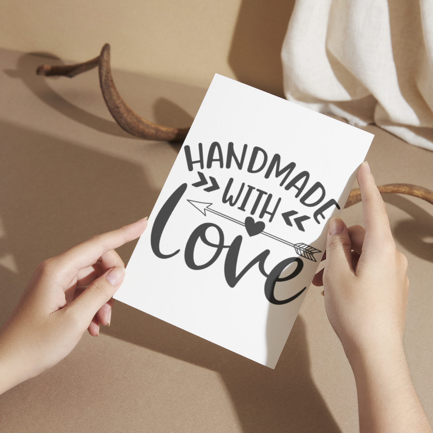 HANDMADE WITH LOVE SVG | Digital Download | Cut File | SVG