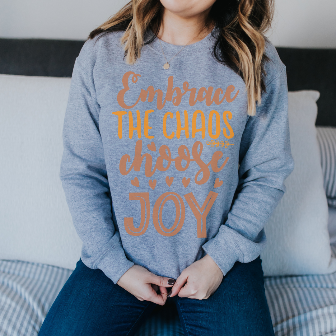 Embrace the chaos choose joy SVG | Digital Download | Cut File | SVG - Only The Sweet Stuff