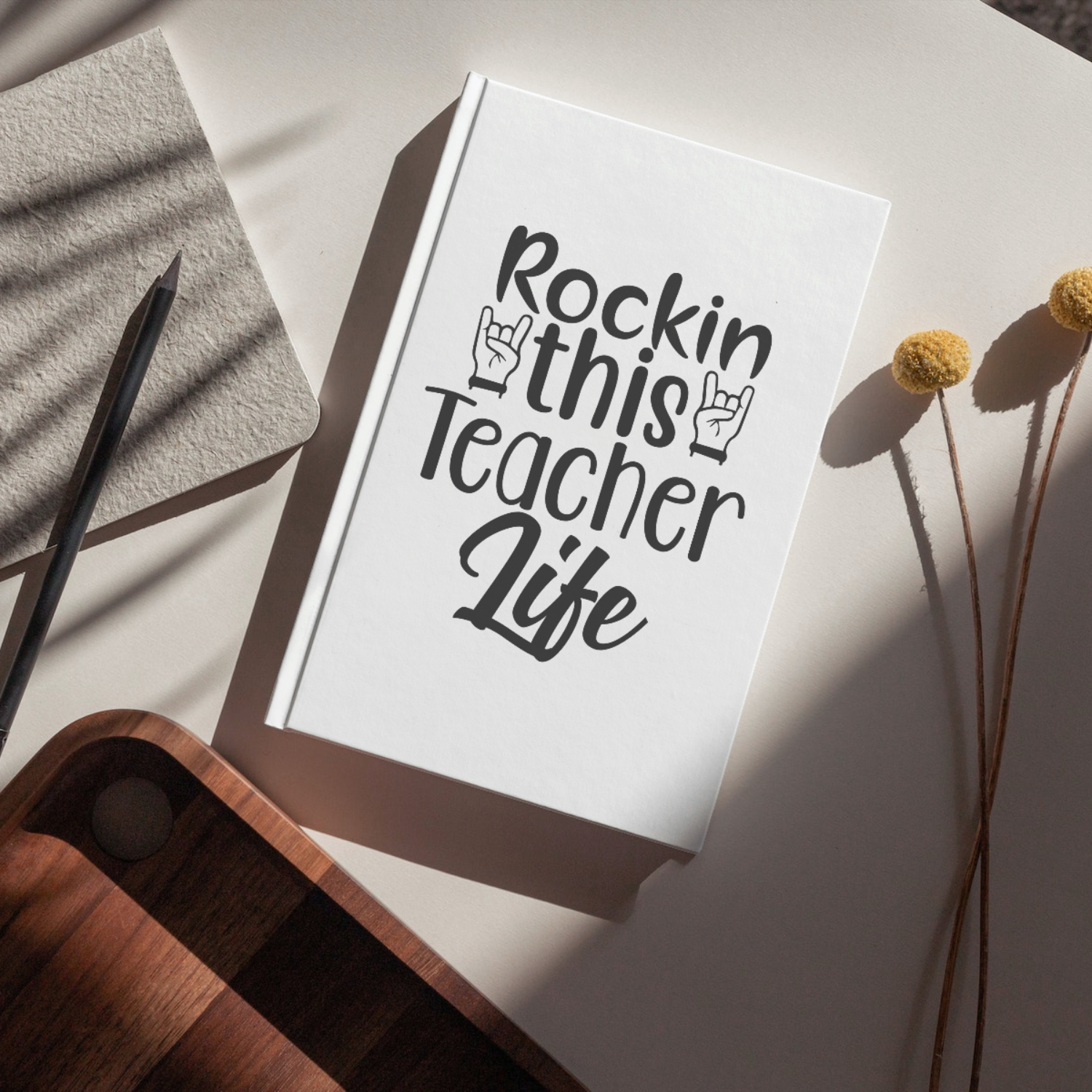 Rockin this Teacher Life SVG | Digital Download | Cut File | SVG - Only The Sweet Stuff