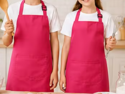 Apron and Chef's Hat and Cookie cutter combo | Child size