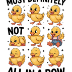 Ducks - in a Row