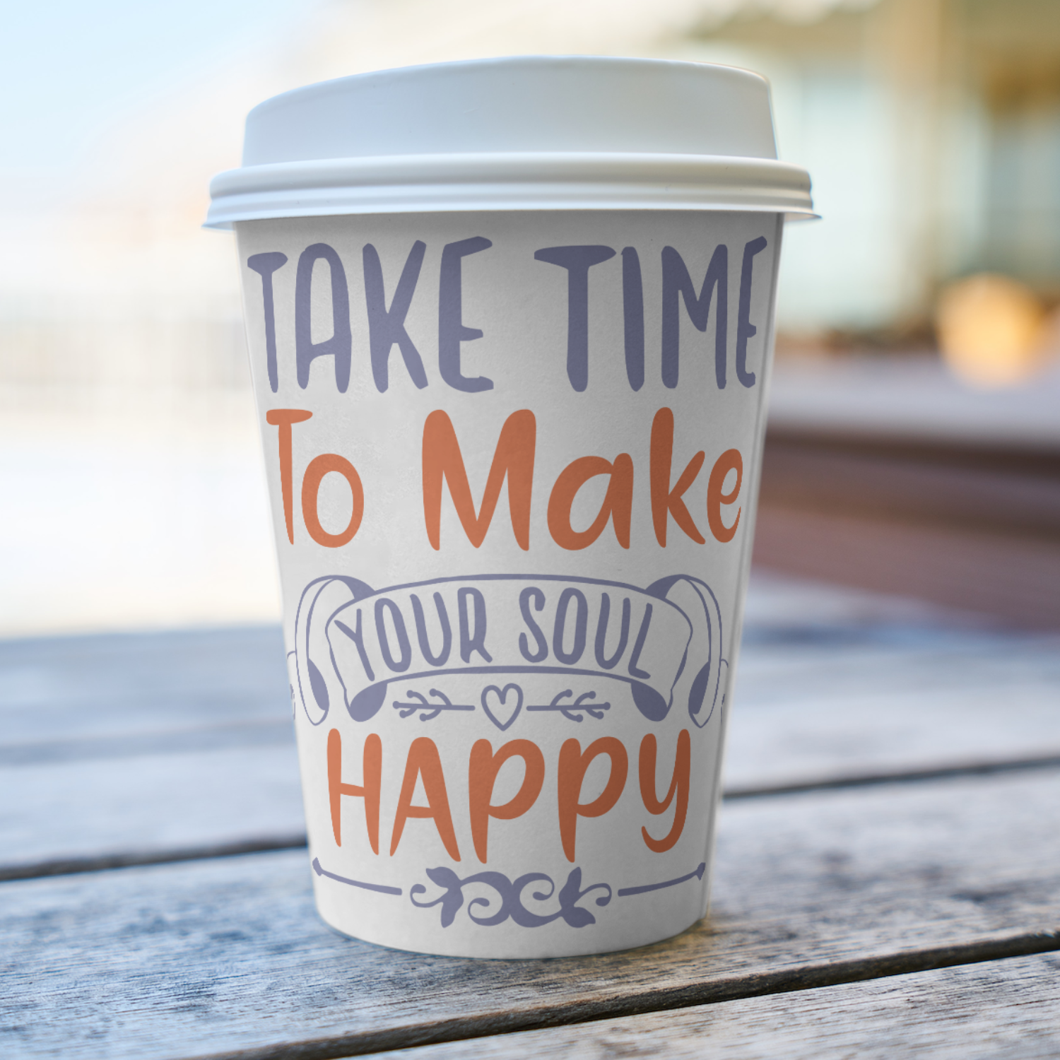Take time to make your soul happy SVG | Digital Download | Cut File | SVG - Only The Sweet Stuff