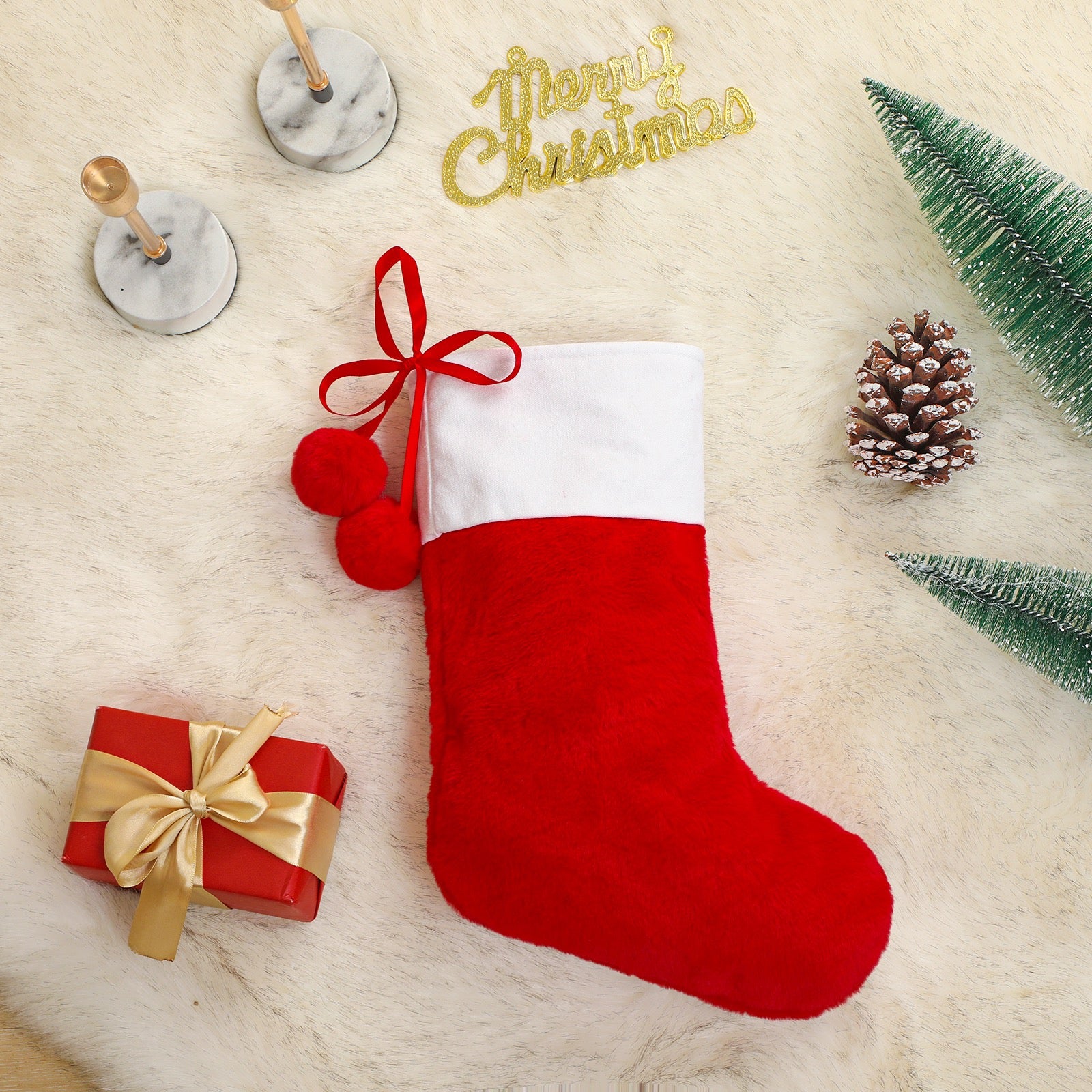*blank* Plush Christmas Stockings | Arriving Mid to Late November - Only The Sweet Stuff