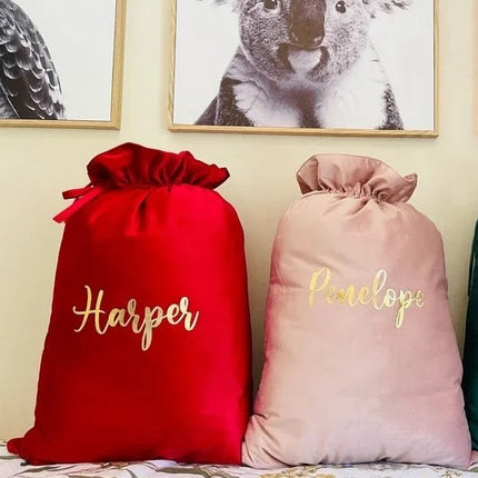 *blank* Velvet Santa Sack - Pre- Order | Arriving Mid to Late November - Only The Sweet Stuff