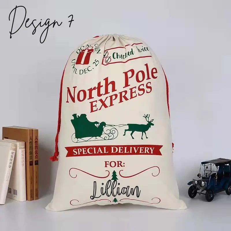 *Blank* Santa Sack - Pre-Order | Arriving Mid to Late November - Only The Sweet Stuff
