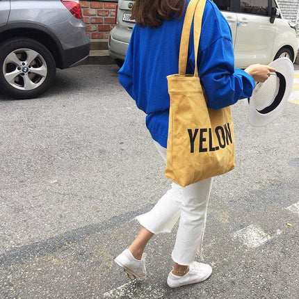 *blank* Tote bag with inside pocket and zipper - Note no printing on bag - Pre-Order | Arriving Mid to Late November - Only The Sweet Stuff